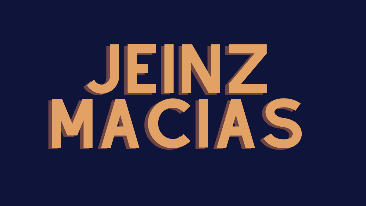 Who Is Jeinz Macias? The Next Big Thing in Music