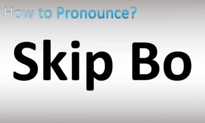 skip over in pronouncing Crossword Clue