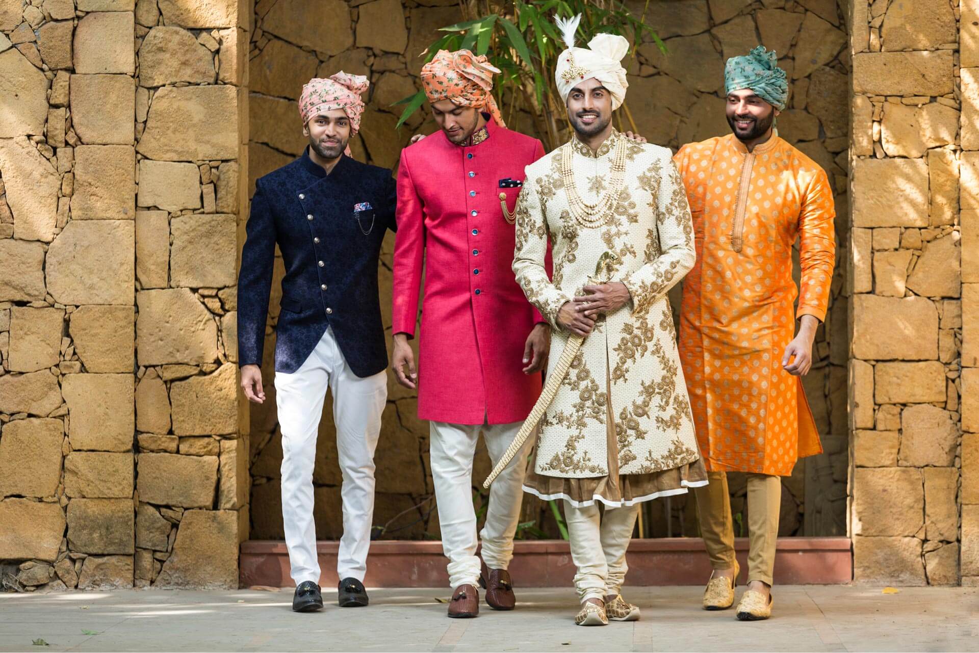 Traditional Wedding Looks for Men